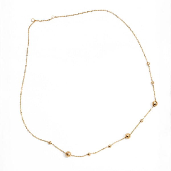 Gullsmykke i 18 kt 45 cm - 01-74-415-45